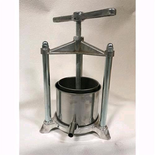TORCHIETTO MEDIO IN ALLUMINIO per alimenti con cestello inox d.14cm - capienza 5 kg