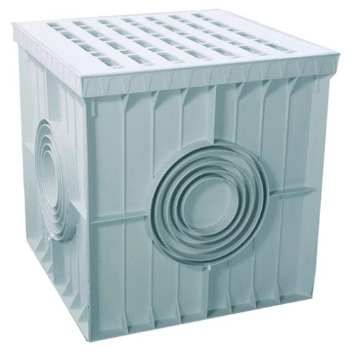 Pozzetto Monolitico Con Griglia  Cm 20 X 20