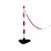 Colonnina Segnaletica Stradale Bicolore Con Base  Cm 90 1 Pz