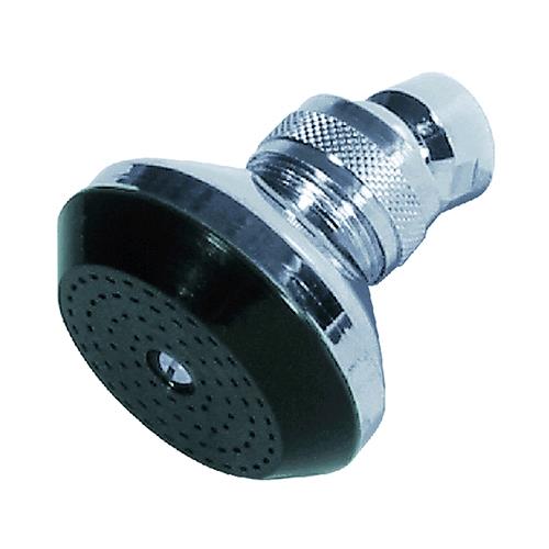 Soffione 'Americano'  F. 1/2'  Getto Leggero. In Abs Cromato. Mono Getto.