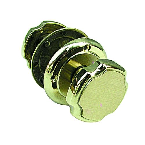 Pomolo Ottagonale A Coppia  Finitura Bronzo Satinato - 2 Pz