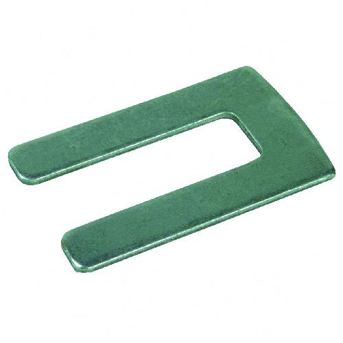 Piastrina Per Cricchetti Sopraluci A Saldare  Art. 412/A - Cm 6,5X4 Cf. 10 Pz