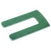 Piastrina Per Cricchetti Sopraluci A Saldare  Art. 412/A - Cm 6,5X4 Cf. 10 Pz