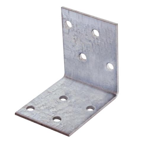 Giunzione Ad Angolo  Mm 40 X 40 X 50 - Sp.2,5 - Foro Ø 5 Cf. 25 Pz