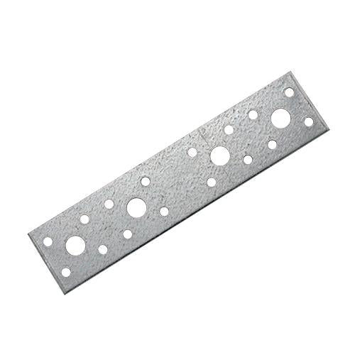 Giunzione Diritta  Mm 55 X140 - Sp.2,5 -Foro Viti Ø 11 Cf. 25 Pz
