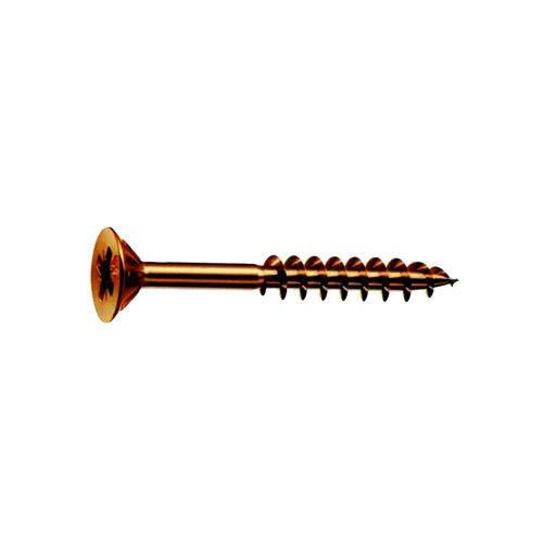 Viti Truciolari Per Legno 'Panelvit'  Bronzate Pf Tsp Mm 4X50 Conf. 500 Pz