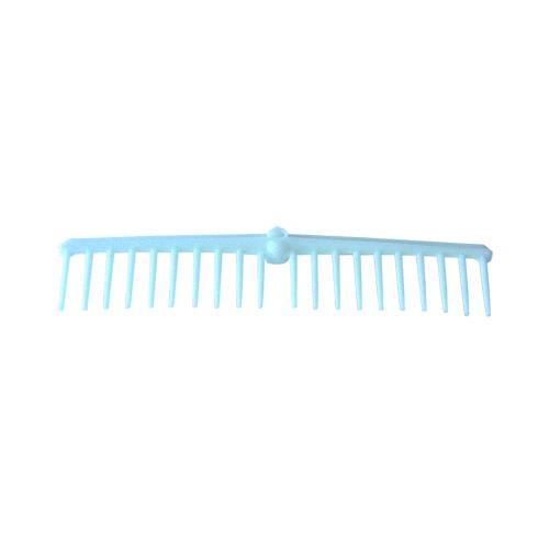 Rastrello Per Erba  20 Denti - Colore Bianco – Lunghezza Cm. 63. Senza Manico.