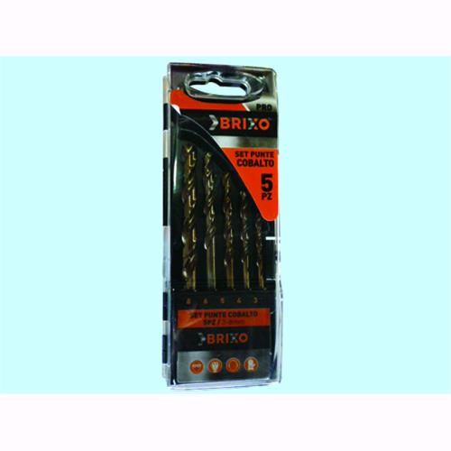 SET PUNTE BRIXO COBALTO 4-10MMPZ.5