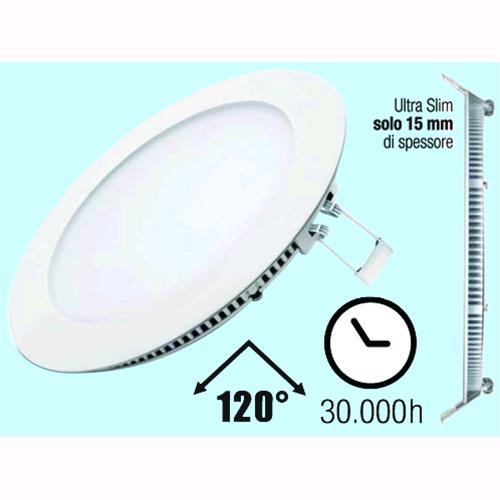 PANNELLI LED P-TONDO 12W      4000K