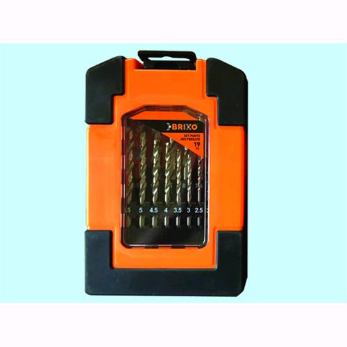 SET PUNTE BRIXO HSS FRESATE PZ19