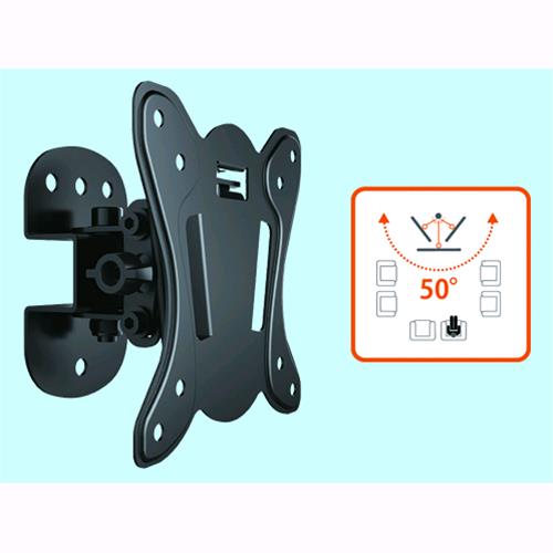 MENSOLE TV 13/28"ORIENTABILI NERO-451054