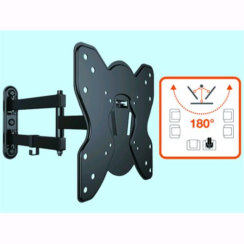 MENSOLE TV 28/42" C/BRACCIO  NERO-451063