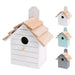 CASETTA PER UCCELLINI In legno cm 16 x 11 x h.22