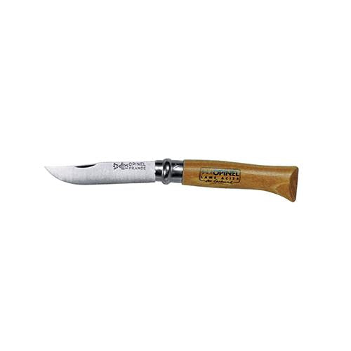 Opinel Coltello 'Virobloc Vrn' 10 - Lama Mm 100 Cf. 6 Pz - Manico In Legno