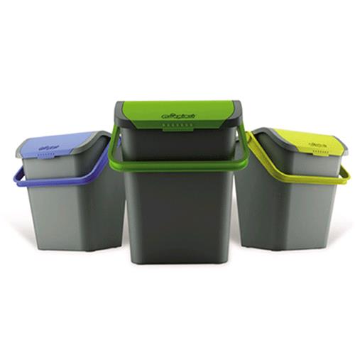 Pattumiera Per Raccolta Differenziata 'Ecologic'  35 Lt. - Cm. 38X36,5Xh.45