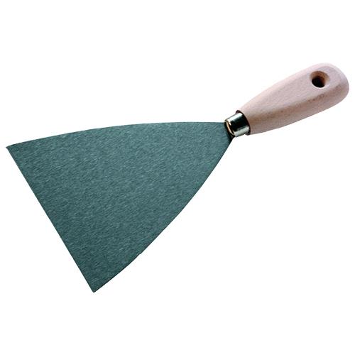 Spatola Per Stuccatori  Mm 80-Cf.12Pz - Lama In Acciaio. Manico In Legno