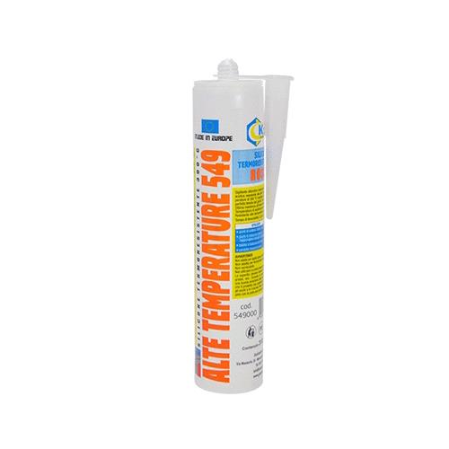 Silicone Alta Temperatura 'K2F'  Ral 3001 Rosso Ml 310 Cf. 12 Pz
