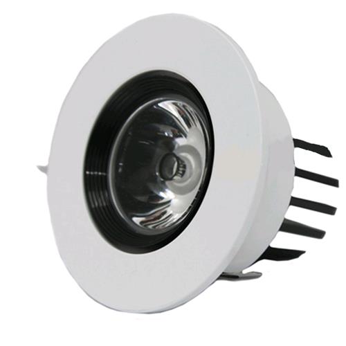 Faretto ad Incasso orientabile in Acciaio 3w Aiply Luce Fredda