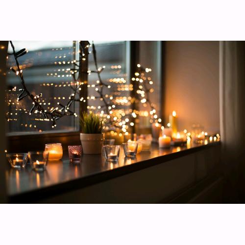 Serie Luci Natale 300 Led Luce Calda Giochi Luce Filo 17 mt Uso Esterno D1980