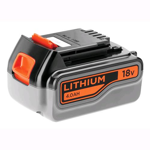 Black & Decker Batteria B+D Litio 18V 4Ah Mod.Bl4018 1 Pz