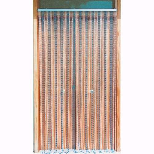Tenda Moschiera Mod.Corallo Cm.125X240 Cristallo Ambra 1 Pz