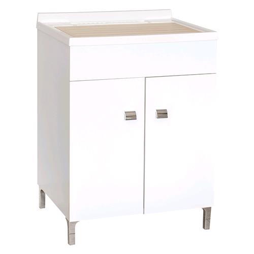 Mobile Lavatoio 'Dana' Cm 60 X 50 X H.84 - Laccato Bianco