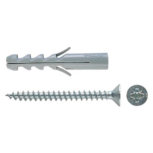 TASSELLO NYLON CON VITE 'SV' 'S6V' Ø   6 x 30 - vite 4,5x40 mm