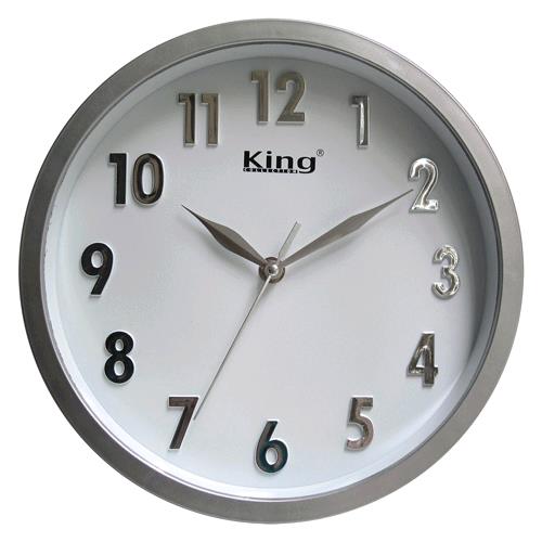 Orologio Da Parete 'Clarington' Ø 25,4 Cm - Grigio