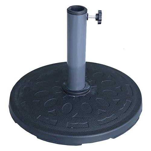 BASE TONDA PER OMBRELLONE PLASTICA Ø 50 x h.34 cm