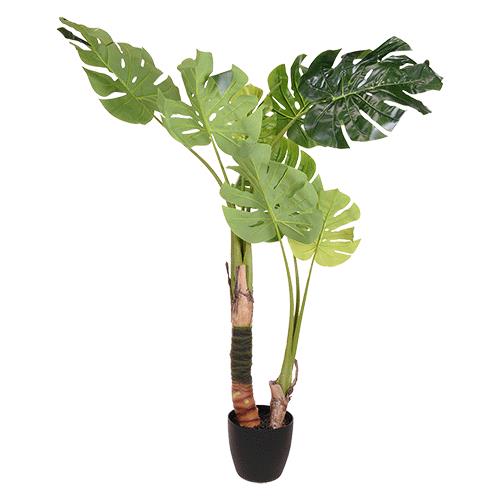 Pianta Artificiale 'Monstera Deliciosa' H. 130 Cm.