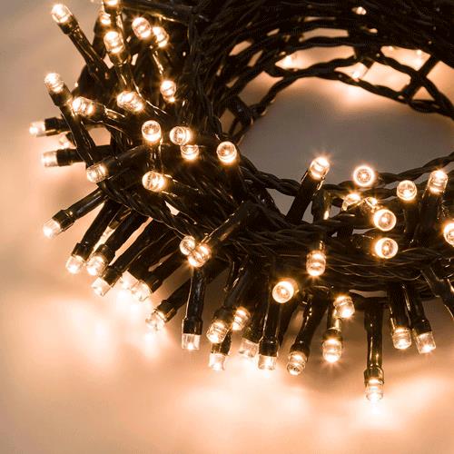 CATENA LINEARE MINILUCCIOLE A LED SERIE 'TLE' 450 led classic - 20,50 metri