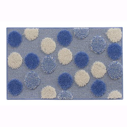 TAPPETO BAGNO IOS CM 50 X 80 AZZURRO 1 PZ