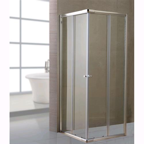 BOX DOCCIA IN CRISTALLO TRASPARENTE MM.6  64/70x94/100 H185 CM mod. LUSSO