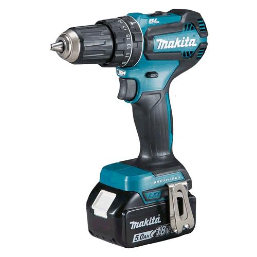 TRAPANO AVVITATORE A PERCUSSIONE 'DHP485RTJ' 18V - 3 x 5 Ah Litio