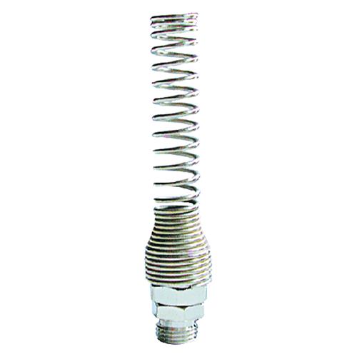 RACCORDO MASCHIO CON MOLLA 1/4' - TUBO 8 X10