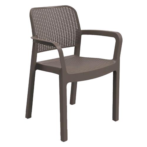SEDIA IN POLIPROPILENE 'SAMANNA' graphite