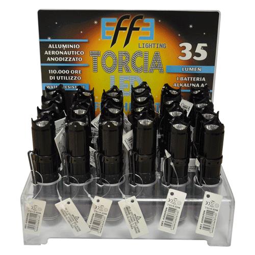 TORCIA MINI A LED lunghezza cm.10 - 1 led bianco