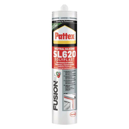 SILICONE NEUTRO PER EDILIZIA E SERRAMENTI 'SOLYPLAST' ml 300 bianco RAL 9016 'stock'