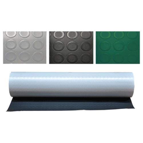 TAPPETO A BOLLE mt 1 x 20 verde - spessore mm 1,1
