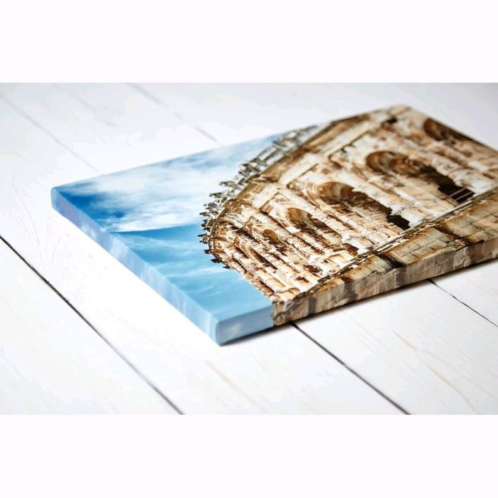 Canvas Stampato Alta risoluzione 40x80 cm FURGONE Telaio in Legno Tela in cotone