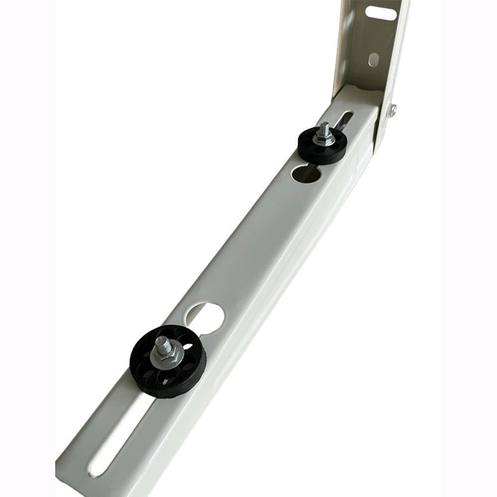 Staffe Regolabile per condizionatori in Acciaio Zincato 450x400x800 mm fino a 70 Kg