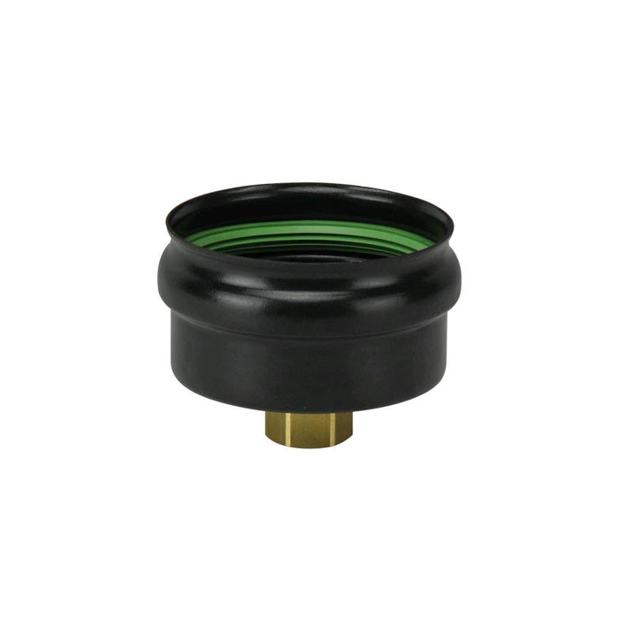 Tappo con Scarico Condensa per Tubi Stufa a Pellet Acciaio rivestito con smalto porcellanato 8 Ø cm - PN818