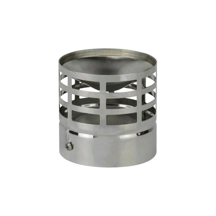 Terminale di Scarico per Tubi Stufa a Pellet in Acciaio inox 10 Ø cm - AL1024